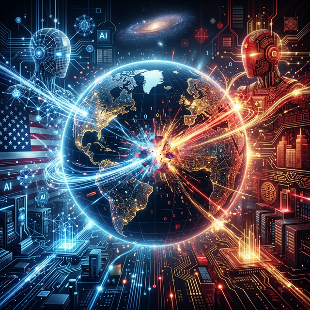 미국과 중국의 데이터 패권 전쟁 (디지털 우주 관점)