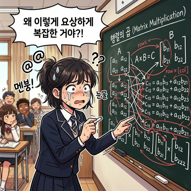멘붕의 행렬 곱셈 규칙
