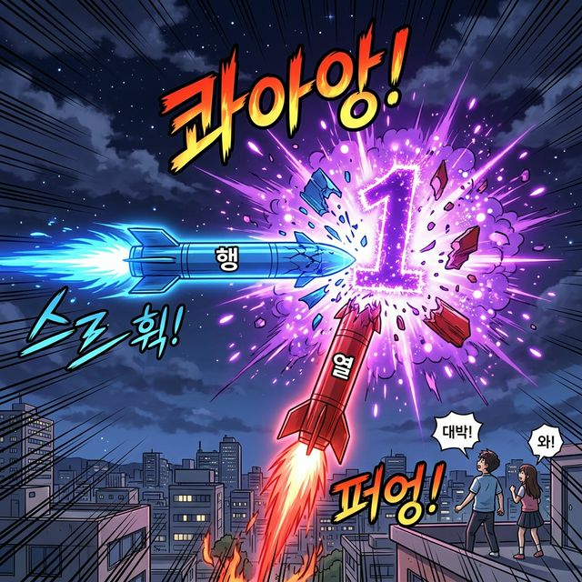 내적 미사일 헤드온 충돌