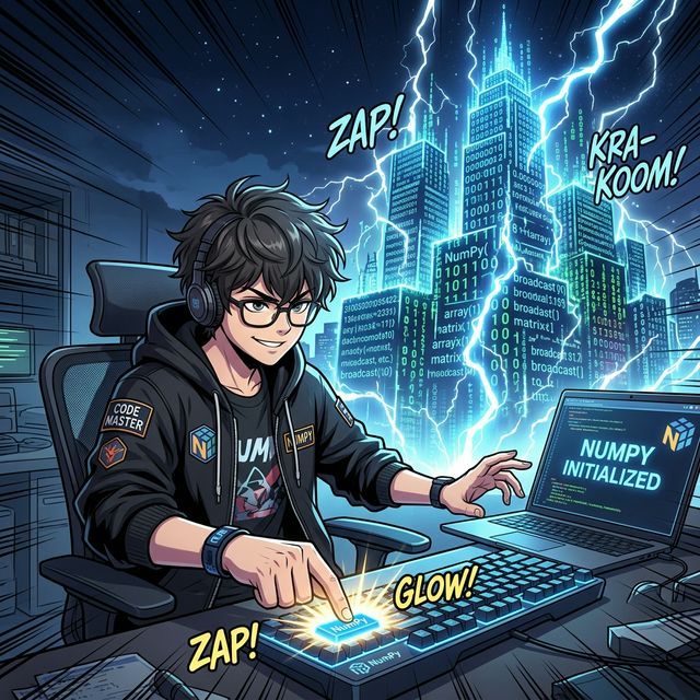 넘파이 신세계 접속