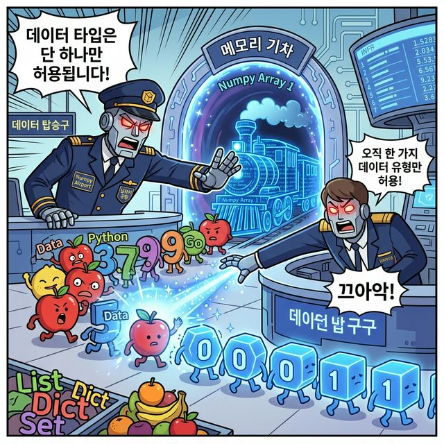 데이터 타입 통일 세관원