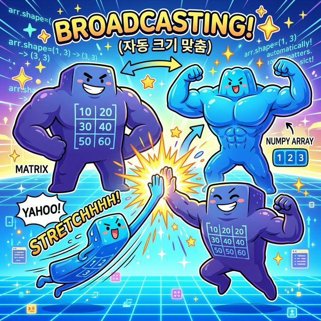 브로드캐스팅 개념도 웹툰