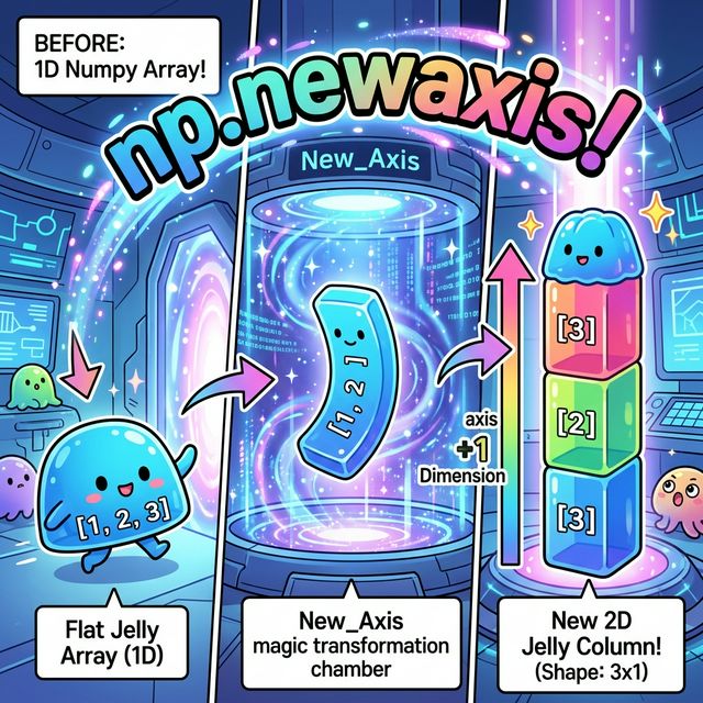 np.newaxis 마법의 챔버 웹툰