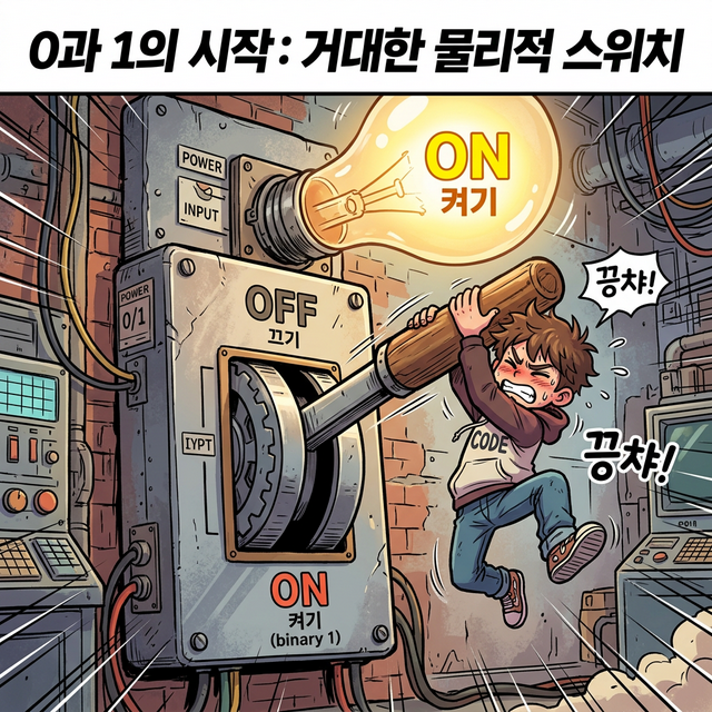 물리적 스위치 웹툰
