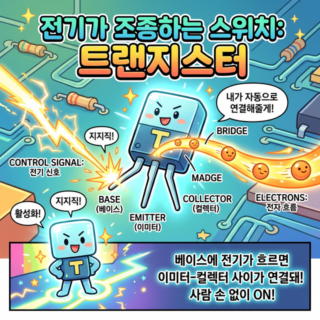 트랜지스터의 등장 웹툰