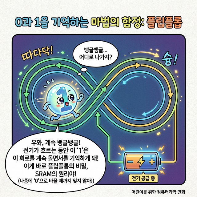 플립플롭 회로 기억 웹툰