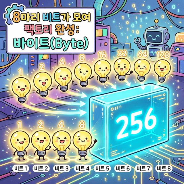 바이트 생성 웹툰