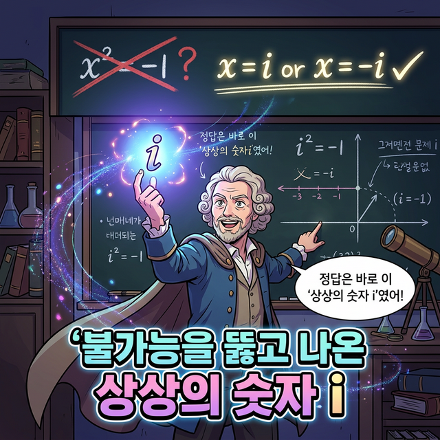 오일러와 상상의 숫자 i 웹툰