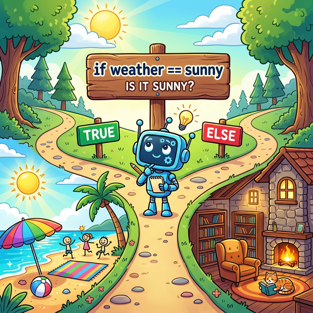 if-else 양자택일 웹툰