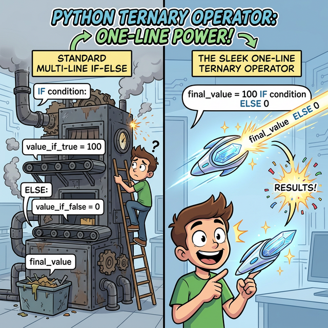 삼항 연산자 웹툰