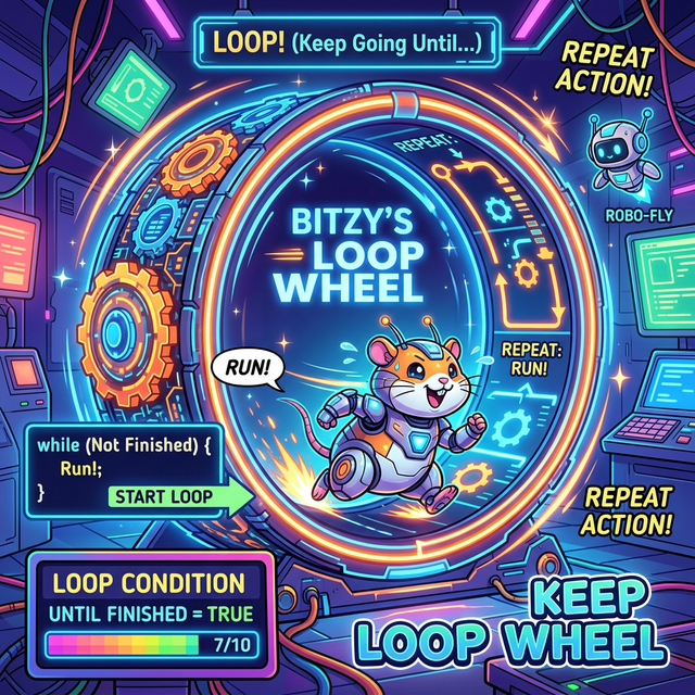 반복문의 개념: 조건을 만족할 때까지 끝없이 도는 쳇바퀴나 톱니바퀴