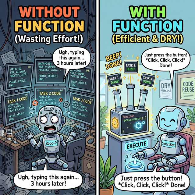 코드 재사용성 웹툰