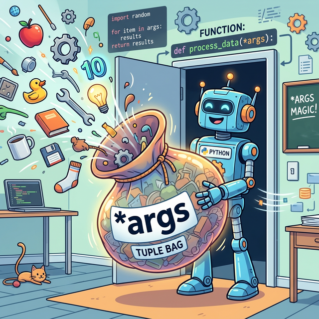 args 튜플 패킹 웹툰