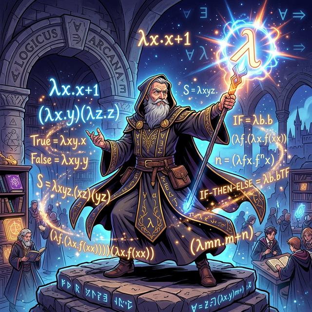 알론조 처치 람다 대수 웹툰