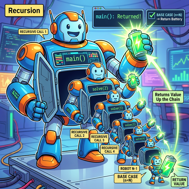 재귀 함수 마트료시카 웹툰