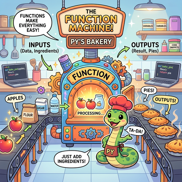 함수 마법 오븐