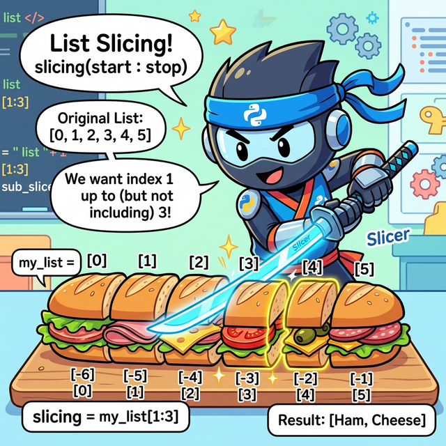 파이썬 닌자의 슬라이싱 웹툰