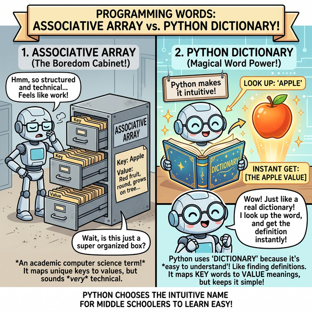 연관 배열 vs 사전 웹툰